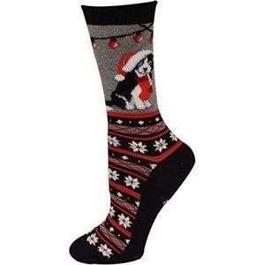 HIBALY Holiday Christmas Socks for Women